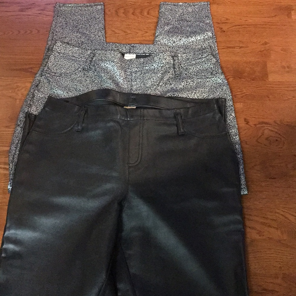 2 pairs of dressy leggings/pants